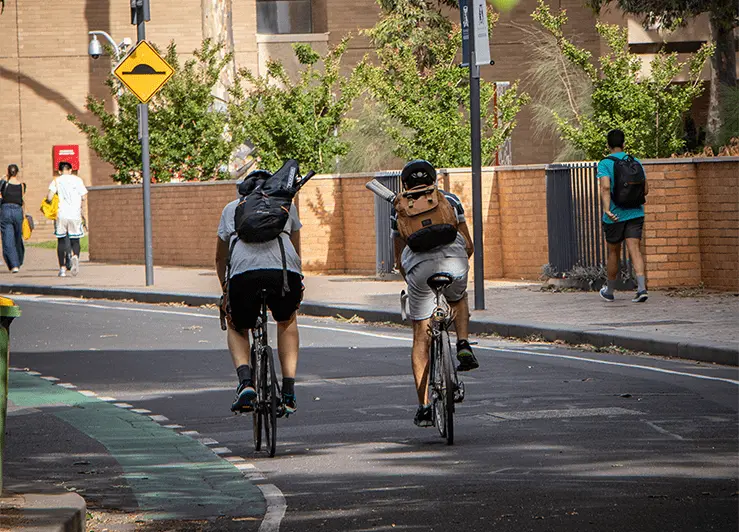 couple of commuters
