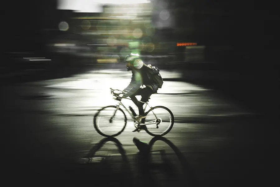 commuting in dark