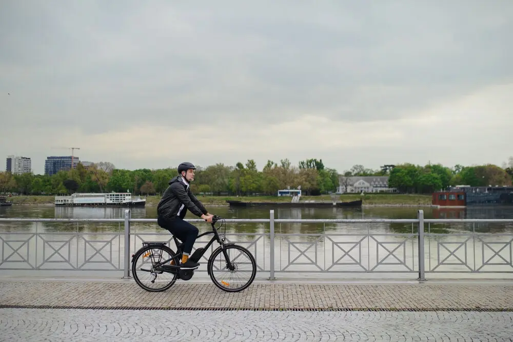 commuter on ebike