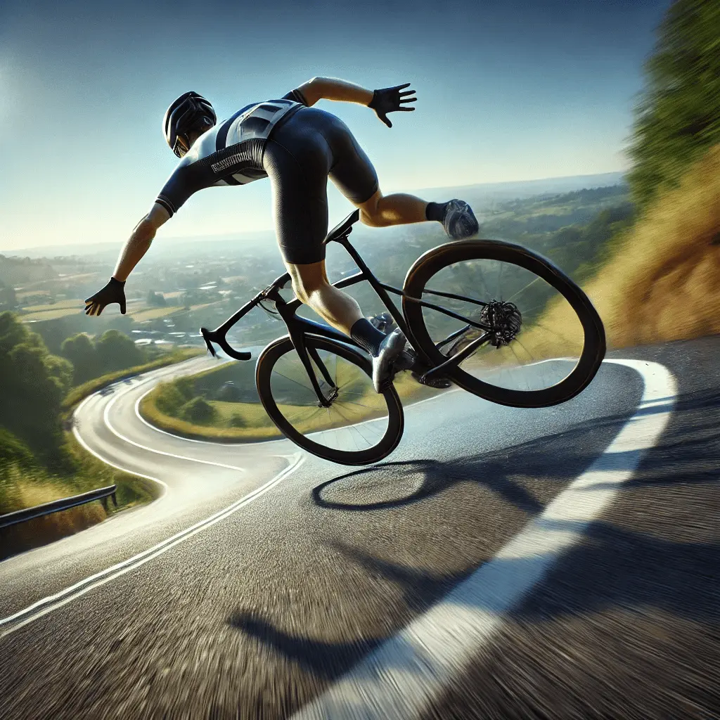cyclist crashing cyclist crashing