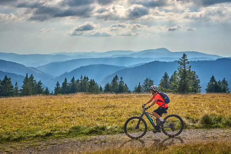 lady on an emtb lady on an emtb