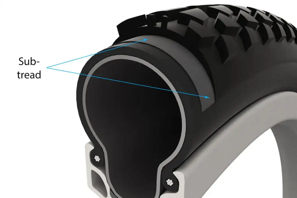 bicycle tire tread