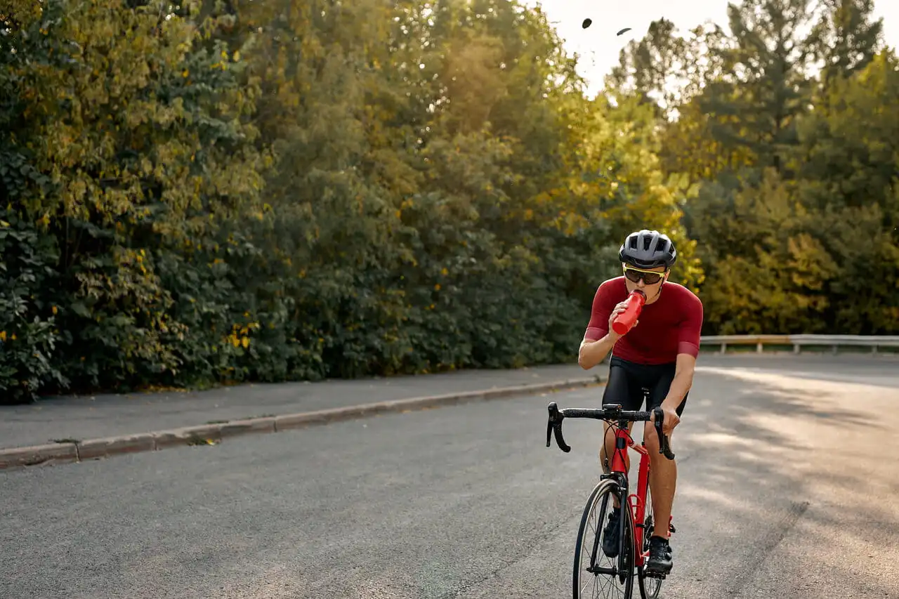 cyclist recovering cyclist recovering