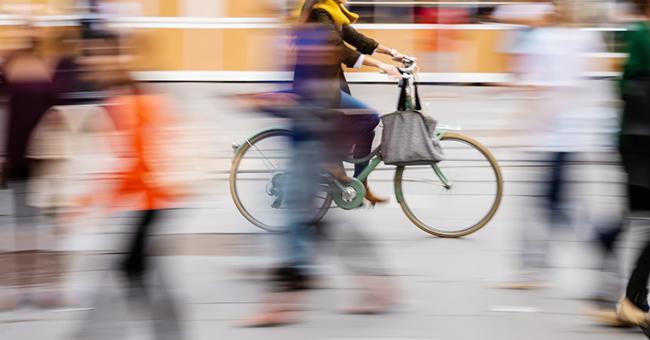 Cycling accidents with pedestrians