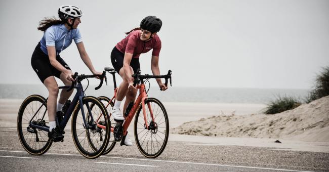 women bicycle outfit