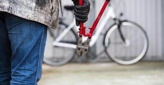 A cable lock will not save your bicycle from theft