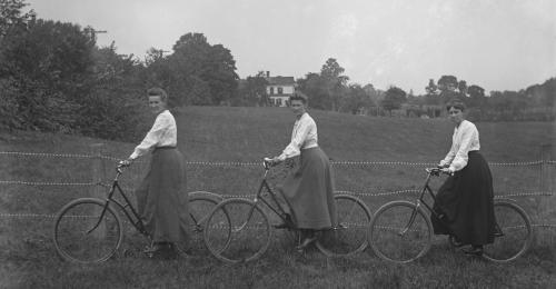 The road to women’s suffrage was ridden on a bicycle