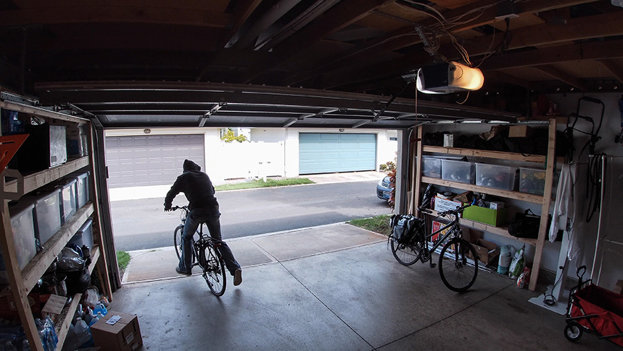 bike thief garage