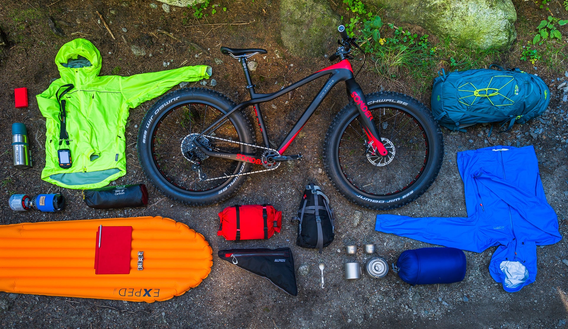 bicycle touring gear