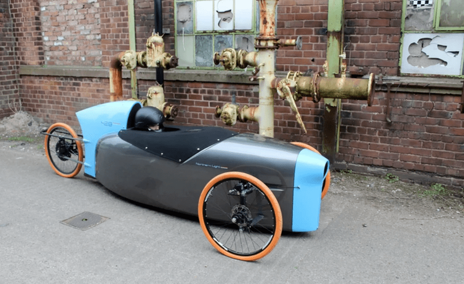 power assisted velomobile
