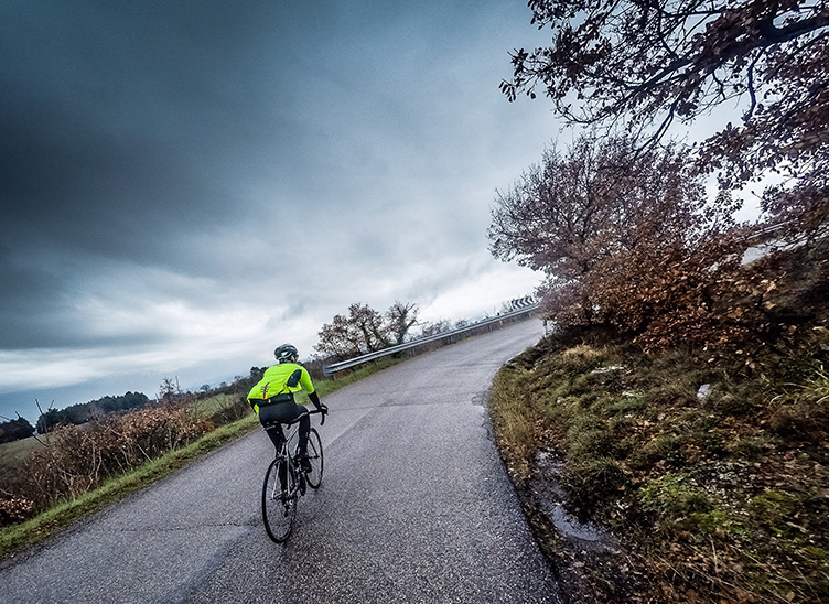 wet weather cycling